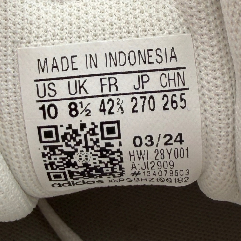 adidas VL Court 3.0 Women's Size 10 White/Pink Gum Sole Sneakers JI2909 - NWT - Picture 2 of 14